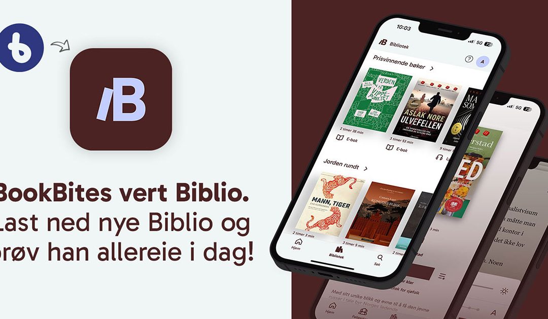 Biblio: e-bøker og e-lydbøker